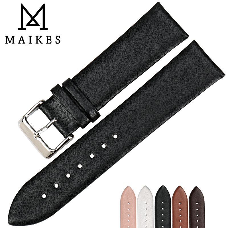 MAIKES Genuine Leather Watch B - đánh giá và giá Suede Strap Watch