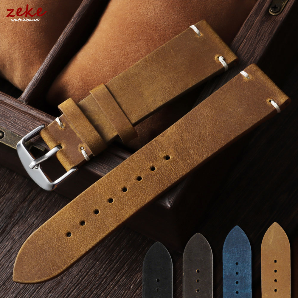 Vintage Soft Oil Wax Watch Ban - đánh giá và giá Canvas Strap Watch