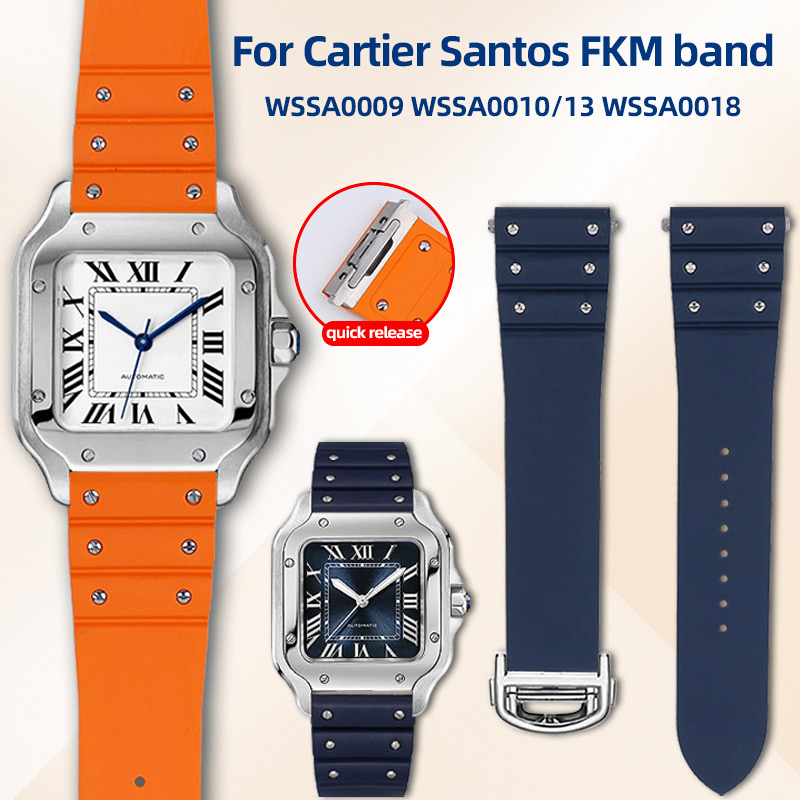 19mm 21mm For Cartier Santos W - đánh giá và giá Cartier Watch Santos