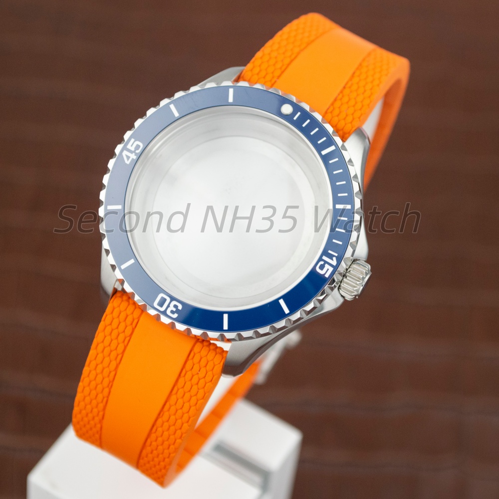 44mm Silver 200m Diver Watch C - đánh giá và giá Rubber Strap Diver