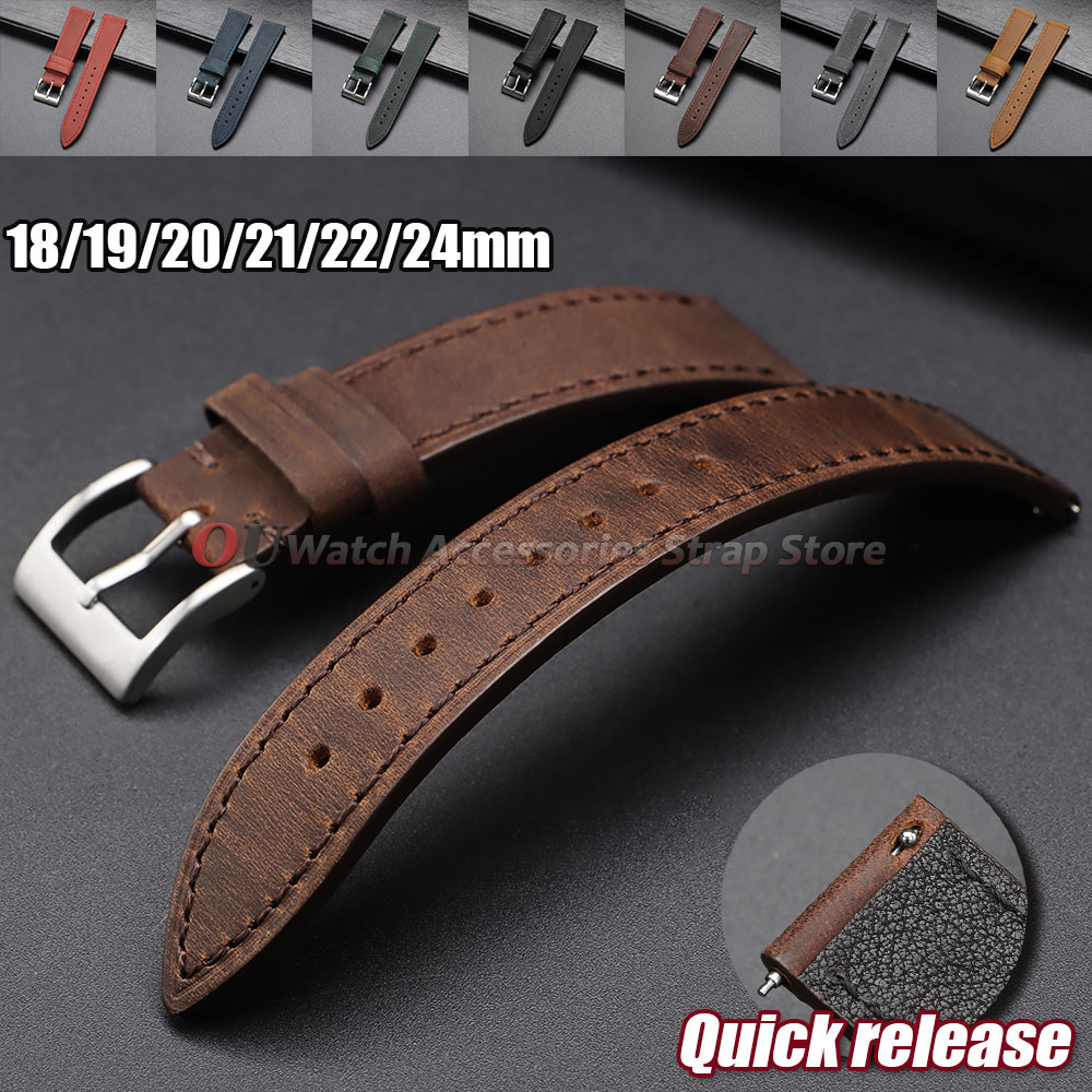 18mm 19mm 20mm 21mm 22mm 24mm  - đánh giá và giá Suede Strap Watch